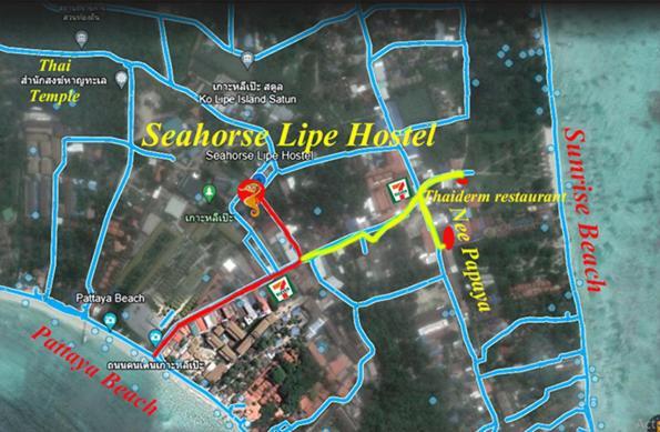 Seahorse Lipe Hostel Екстериор снимка